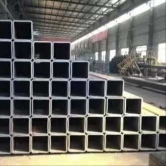 संरचना पाइप के लिए एएसटीएम Q235 Q345 सीमलेस स्क्वायर कार्बन स्टील ट्यूब: