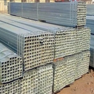 खोखले खंड आयताकार वर्ग स्टील पाइप 3 इंच काला Anodized स्टेनलेस जस्ती