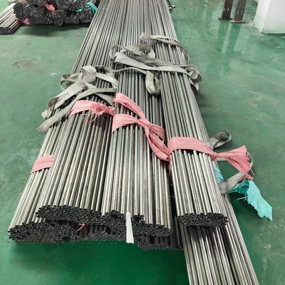 304 304एल 0.625 इंच 0.1 मोटाई छोटे कैलिबर प्रेसिजन सीमलेस स्टेनलेस स्टील पाइप